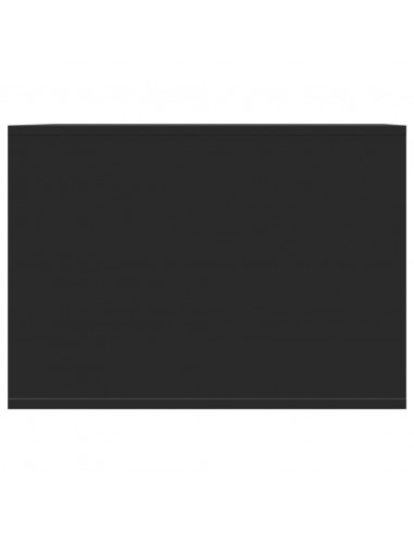 Recinto per Lettiera per Gatti Nero 47x59x42 cm in Truciolato