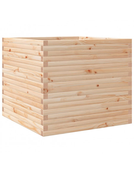 Fioriera da Giardino 80x80x68,5 cm in Legno Massello di Pino