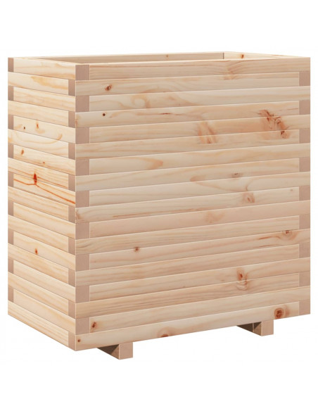 Fioriera da Giardino 70x40x72,5 cm in Legno Massello di Pino