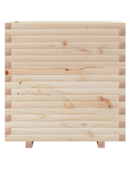 Fioriera da Giardino 70x40x72,5 cm in Legno Massello di Pino