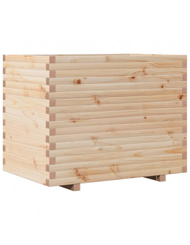Fioriera da Giardino 90x60x72,5 cm in Legno Massello di Pino