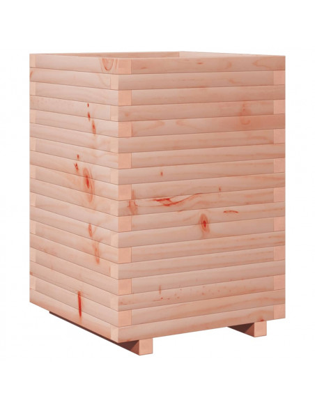Fioriera da Giardino 50x50x72 cm in Legno Massello di Douglas