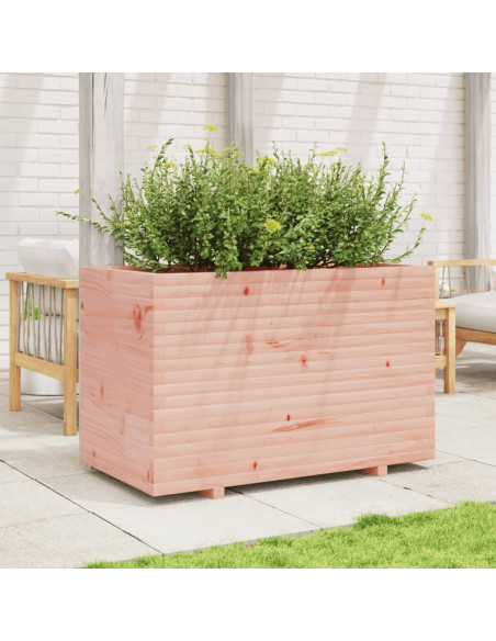 Fioriera da Giardino 110x60x72 cm in Legno Massello di Douglas
