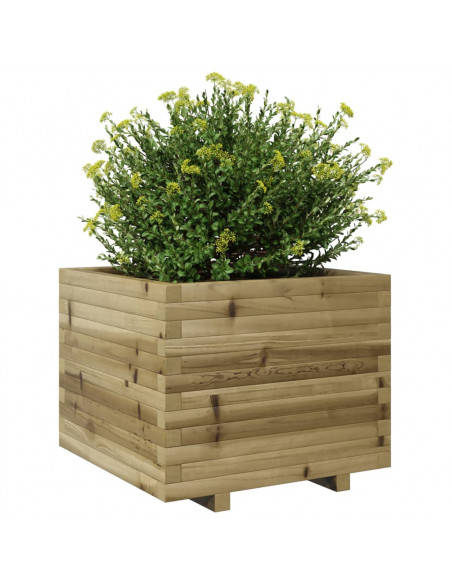 Fioriera da Giardino 60x60x49,5 cm in Legno di Pino Impregnato