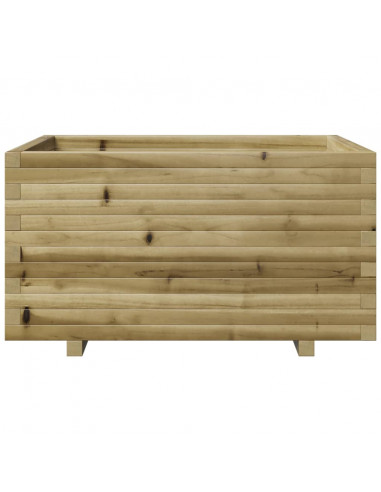 Fioriera da Giardino 90x60x49,5 cm in Legno di Pino Impregnato