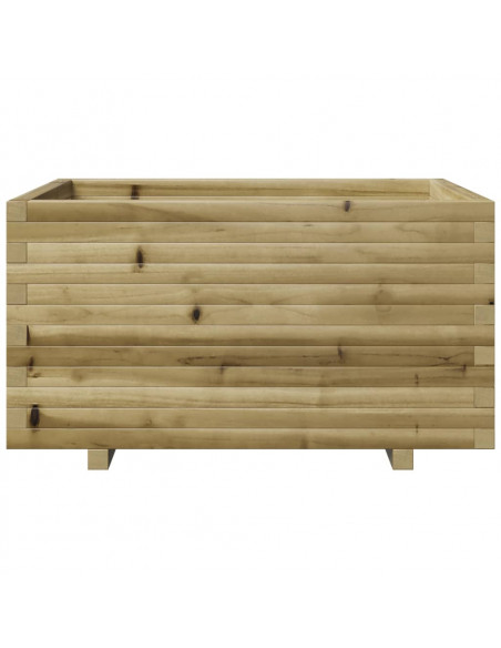 Fioriera da Giardino 90x60x49,5 cm in Legno di Pino Impregnato