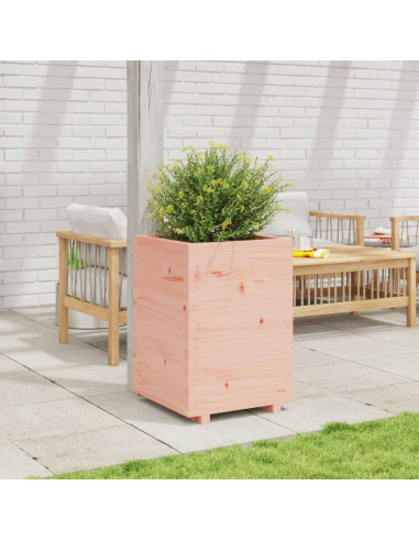 Fioriera da Giardino 50x50x72,5 cm in Legno Massello di Douglas