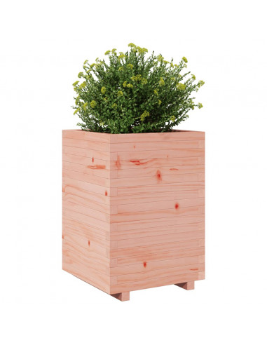 Fioriera da Giardino 50x50x72,5 cm in Legno Massello di Douglas