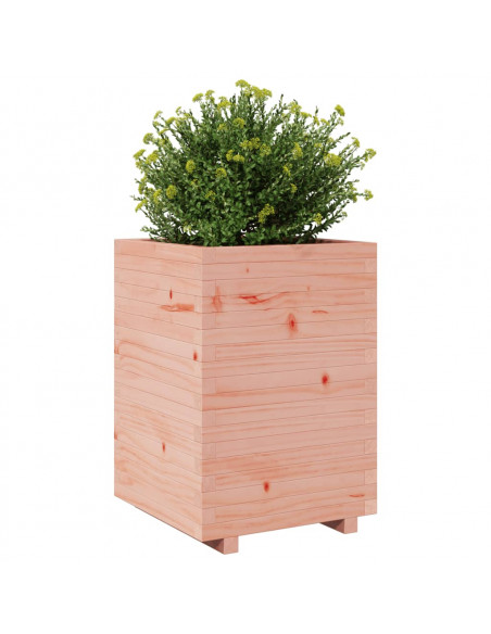 Fioriera da Giardino 50x50x72,5 cm in Legno Massello di Douglas