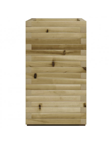 Fioriera da Giardino 70x40x72 cm in Legno di Pino Impregnato