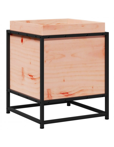 Fioriera da Giardino 40x40x50 cm in Legno Massello di Douglas