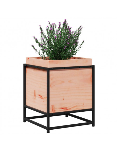 Fioriera da Giardino 40x40x50 cm in Legno Massello di Douglas