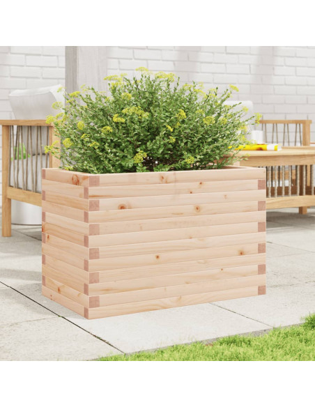 Fioriera da Giardino 70x40x46 cm in Legno Massello di Pino