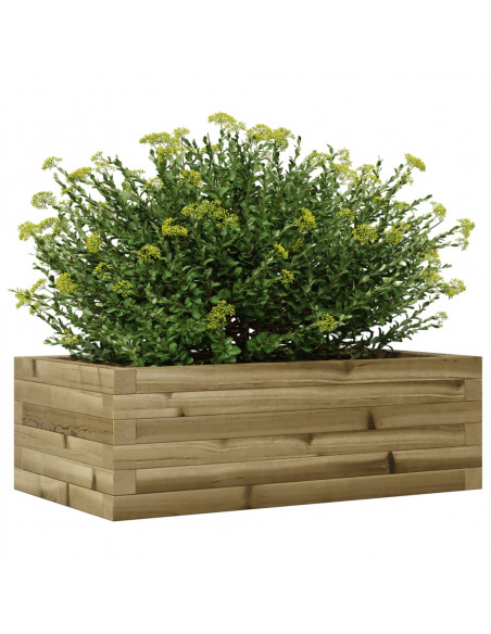 Fioriera da Giardino 70x40x23 cm in Legno di Pino Impregnato