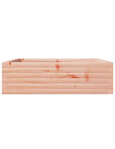 Fioriera da Giardino 80x80x23 cm in Legno Massello di Douglas