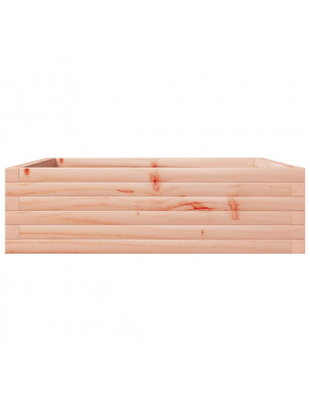 Fioriera da Giardino 80x80x23 cm in Legno Massello di Douglas