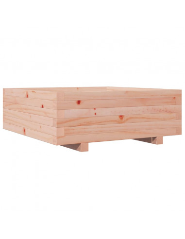 Fioriera da Giardino 70x70x26,5 cm in Legno Massello di Douglas