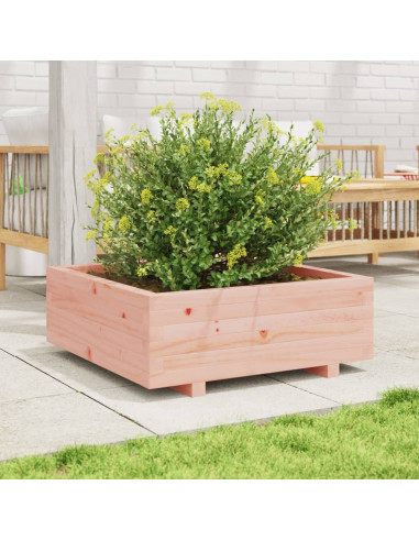 Fioriera da Giardino 70x70x26,5 cm in Legno Massello di Douglas