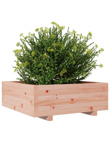 Fioriera da Giardino 70x70x26,5 cm in Legno Massello di Douglas