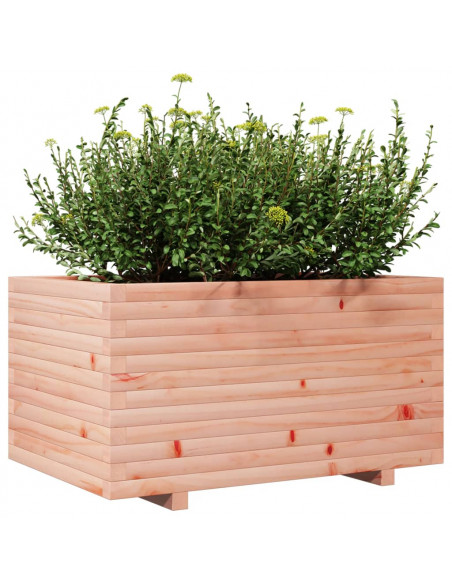 Fioriera da Giardino 90x60x49,5 cm in Legno Massello di Douglas