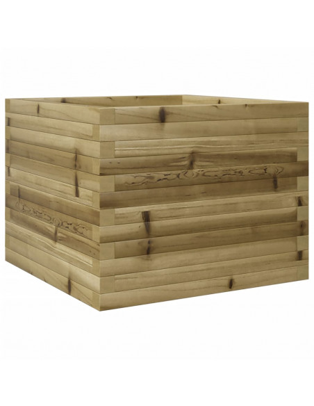 Fioriera da Giardino 60x60x46 cm in Legno di Pino Impregnato