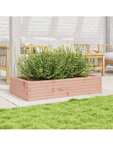 Fioriera da Giardino 110x60x23 cm in Legno Massello di Douglas