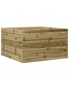 Fioriera da Giardino 80x80x45,5 cm in Legno di Pino Impregnato 2