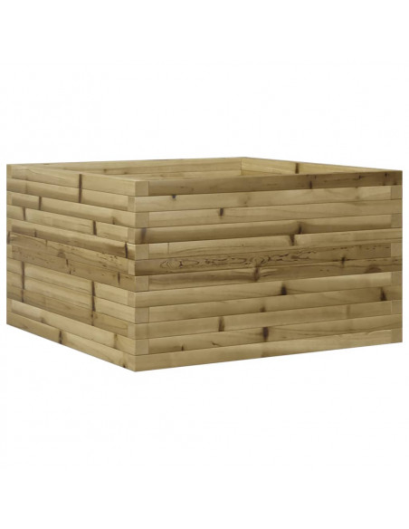 Fioriera da Giardino 80x80x45,5 cm in Legno di Pino Impregnato