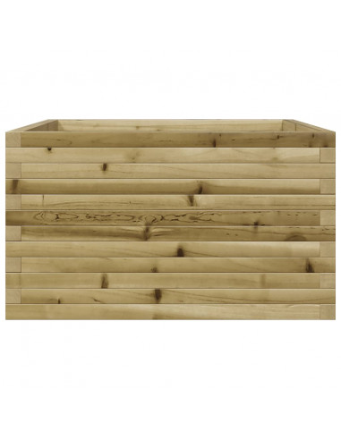 Fioriera da Giardino 80x80x45,5 cm in Legno di Pino Impregnato