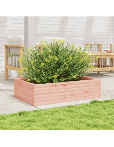 Fioriera da Giardino 90x60x23 cm in Legno Massello di Douglas