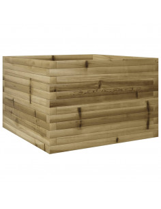 Fioriera da Giardino 70x70x45,5 cm in Legno di Pino Impregnato 2