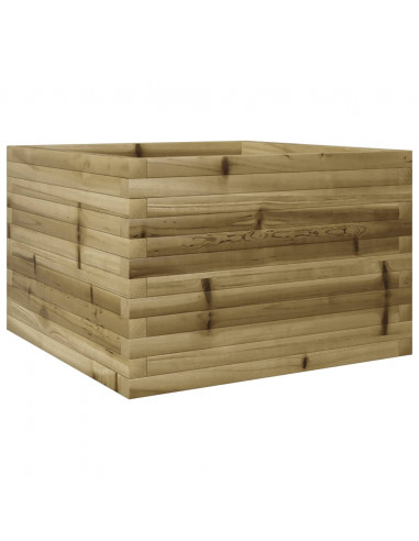 Fioriera da Giardino 70x70x45,5 cm in Legno di Pino Impregnato