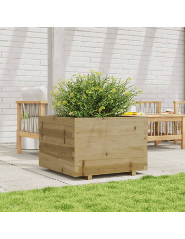 Fioriera da Giardino 70x70x49,5 cm in Legno di Pino Impregnato