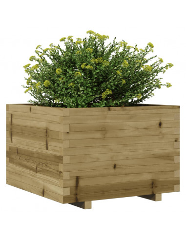 Fioriera da Giardino 70x70x49,5 cm in Legno di Pino Impregnato