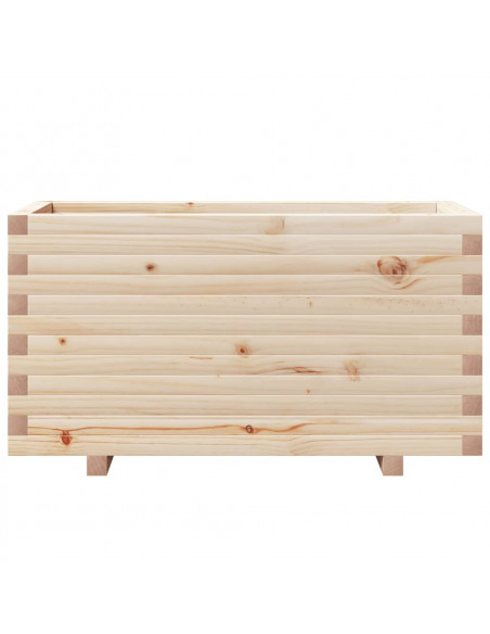 Fioriera da Giardino 90x40x49,5 cm in Legno Massello di Pino
