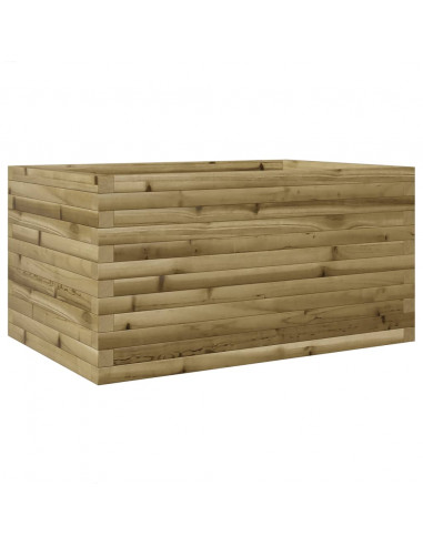 Fioriera da Giardino 90x60x46 cm in Legno di Pino Impregnato