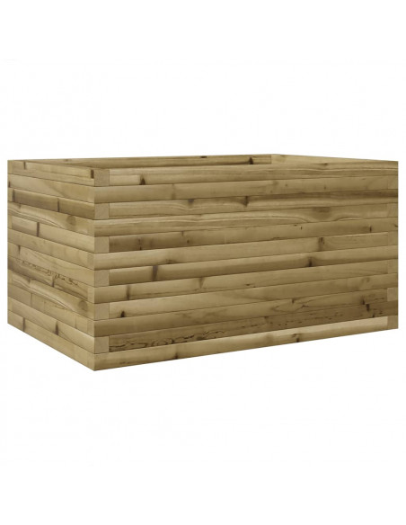 Fioriera da Giardino 90x60x46 cm in Legno di Pino Impregnato