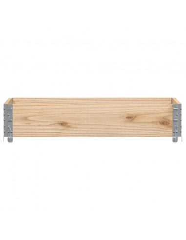 Fioriera da Giardino 100x50 cm in Legno Massello di Pino
