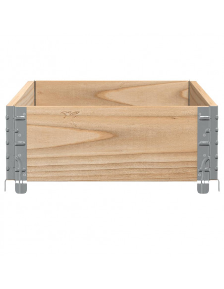 Fioriera da Giardino 100x50 cm in Legno Massello di Pino