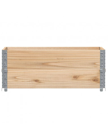 Fioriera da Giardino 100x50 cm in Legno Massello di Pino