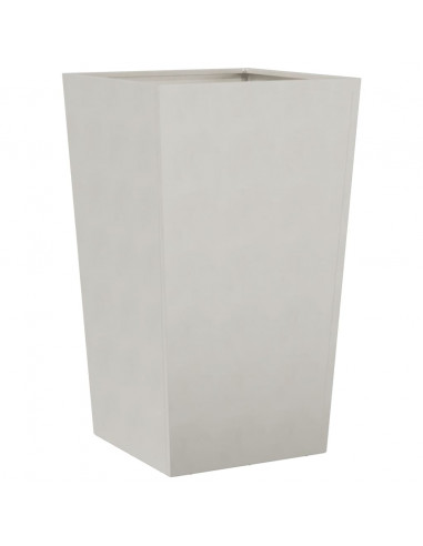 Fioriera da Giardino 45x45x75 cm in Acciaio Inox