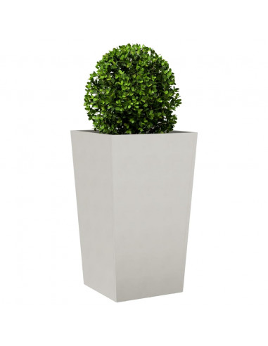 Fioriera da Giardino 45x45x75 cm in Acciaio Inox