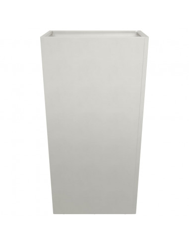 Fioriera da Giardino 45x45x75 cm in Acciaio Inox