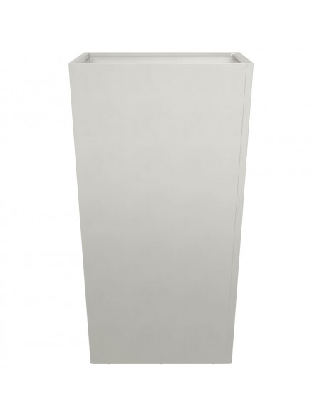 Fioriera da Giardino 45x45x75 cm in Acciaio Inox
