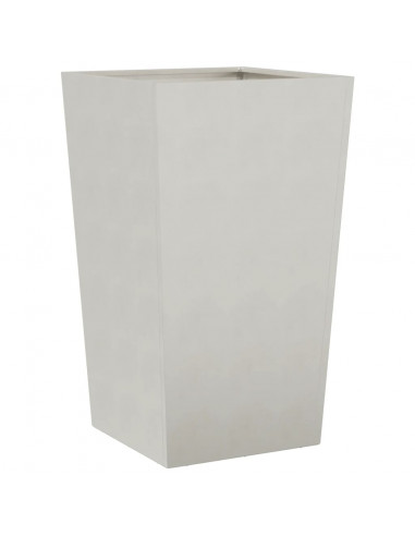 Fioriera da Giardino 45x45x75 cm in Acciaio Inox