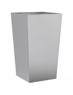 Fioriera da Giardino 45x45x75 cm in Acciaio Zincato 2