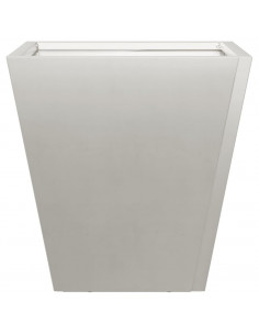 Fioriere da Giardino 2 pz 30x30x30 cm in Acciaio Zincato 2