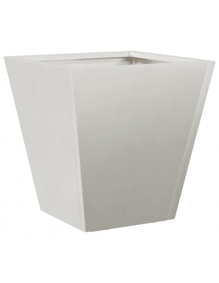 Fioriere da Giardino 2 pz 30x30x30 cm in Acciaio Zincato
