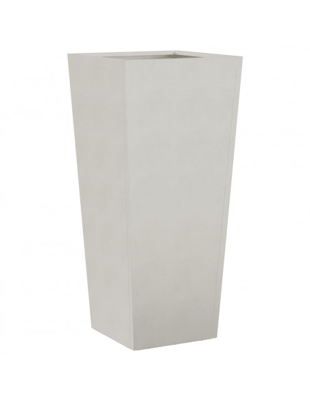 Fioriere da Giardino 2 pz 35x35x75 cm in Acciaio Inox
