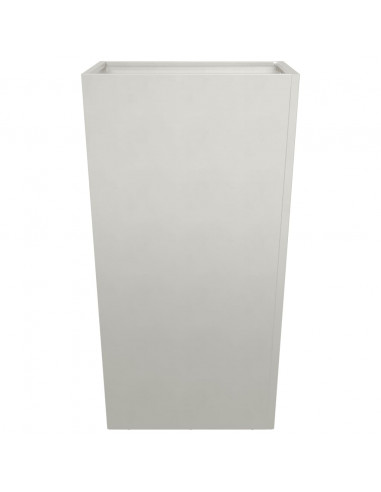 Fioriere da Giardino 2 pz 45x45x75 cm in Acciaio Inox